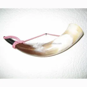 แก้วเบียร์ไวกิ้งลายควายวัวฮอร์นสำหรับตกแต่งเครื่องใช้ในบ้าน - Product Image 1