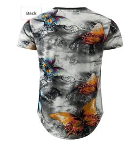 Camiseta de manga corta unisex de talla grande con estilo, Jersey transpirable de tela cuello redondo, patrón de logotipo 3D, impresión por sublimación para hombre - Product Image 2