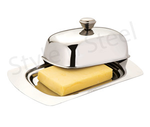 Ensemble de petit déjeuner en métal acier inoxydable Offre Spéciale luxe argenté, vente en gros vaisselle de petit déjeuner indien - Product Image 5