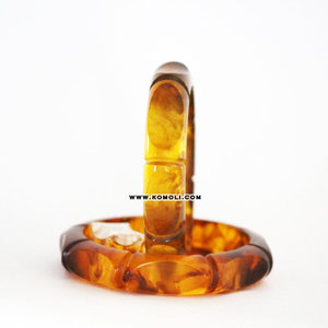 Diseño de bambú de color sólido hecho a pedido pulsera de joyería - Product Image 2