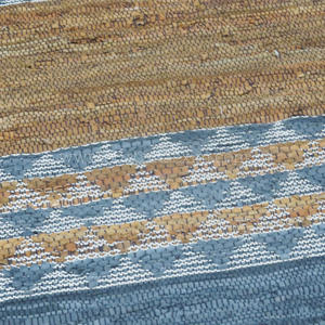 พรมหนังแท้สำหรับบ้านไร่เสื่อกลางแจ้งพร้อมขอบประตูบ้านพรมปูพื้นห้องครัวจากอินเดีย - Product Image 2