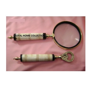 Poignée en résine nautique loupe ouvre-bouteille loupe à main Mini loupe de poche en résine pour Offre Spéciale - Product Image 1