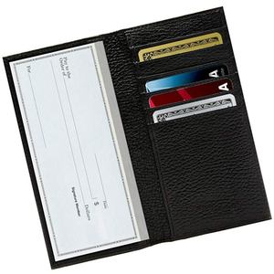 High Quality PU Leather Luxury Business <b>Wallet</b> with <b>RFID</b> Blocking Anti-Theft Checkbook Holder Unisex Daily Use - Product Image 1