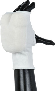 U-best White Customizable Martial Arts Wrist Guard for Taekwondo Hand Support Model 5082 with Packaging - Product Image 5