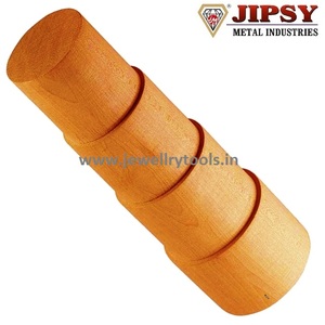 Nueva pulsera ovalada de madera dura y mandril de anillo, herramienta de envoltura de alambre para joyería y reparación - Product Image 3