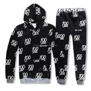 Survêtement deux pièces pour homme, sweat-shirts et pantalons de survêtement, vêtements de sport, nouvelle mode printemps automne - Product Image 3