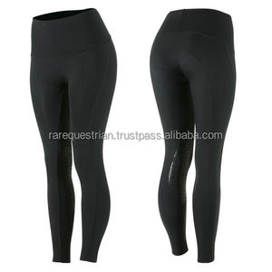 Leggings da equitazione equestri stagionali del produttore con <span class=keywords><strong>pantaloni</strong></span> da equitazione in silicone di alta qualità - Product Image 2
