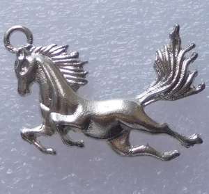 Colgante de caballo en forma de caballo, adorno de decoración de pared de Metal - Product Image 1