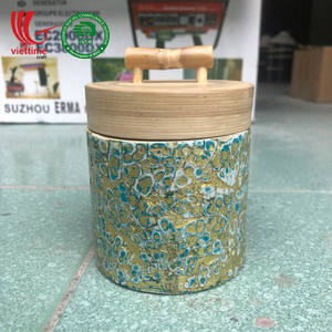 Boîte en bambou pour conservation de coquille d'oeuf, avec intercalaires naturels, vente en gros - Product Image 1