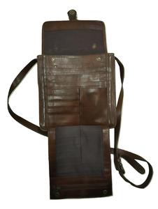 New Outdoor Genuine <b>Leather</b> <b>Ladies</b> Satchel Personalized Both Ways Usage Cum <b>Cross</b> <b>Body</b> Unique Clutch Shoulder <b>Bag</b> Chain Beading - Product Image 3