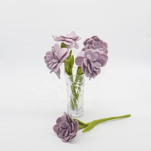 ดอกไม้สักหลาดขนสัตว์เป็นมิตรกับสิ่งแวดล้อม NZ,ของขวัญสำหรับตกแต่งบ้านและเทศกาลงานฝีมือของที่ระลึกของชาวเนปาล - Product Image 4