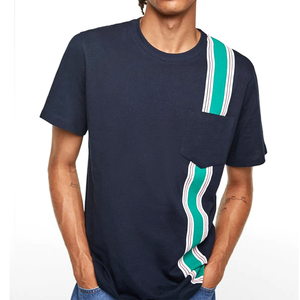 T-shirt 100% coton pour hommes, nouveaux vêtements, coton, personnalisé, trois couleurs, été - Product Image 6