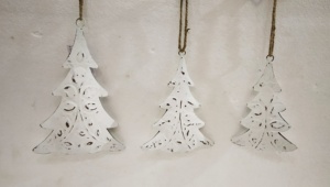 Vente directe d'usine, étoile rouge suspendue de Noël, étoile en métal peinte à la main, grande qualité à prix bas - Product Image 5