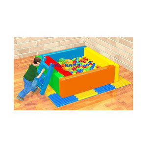 160x160x45 <b>Ball</b> Pool Slides, Indoor Playground <b>Toddler</b> <b>Ball</b> <b>Pit</b> Pond - Product Image 1