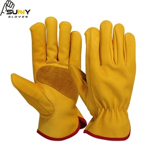 Top Quality Driving <b>Gloves</b>, Working <b>Gloves</b> / Best Quality Cowhide Leather Driving <b>Gloves</b> / Top Quality Mechanic <b>Gloves</b> - Product Image 3