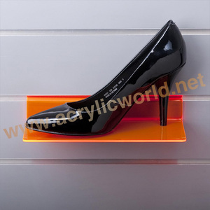 Présentoir à chaussures en acrylique pour magasin de détail, boîte à chaussures en acrylique - Product Image 2