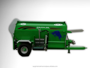 Mélangeur d'aliments pour nouveauté 2020, tracteur à tringle de qualité, 8 m3, alimentation de ferme de turquie - Product Image 2