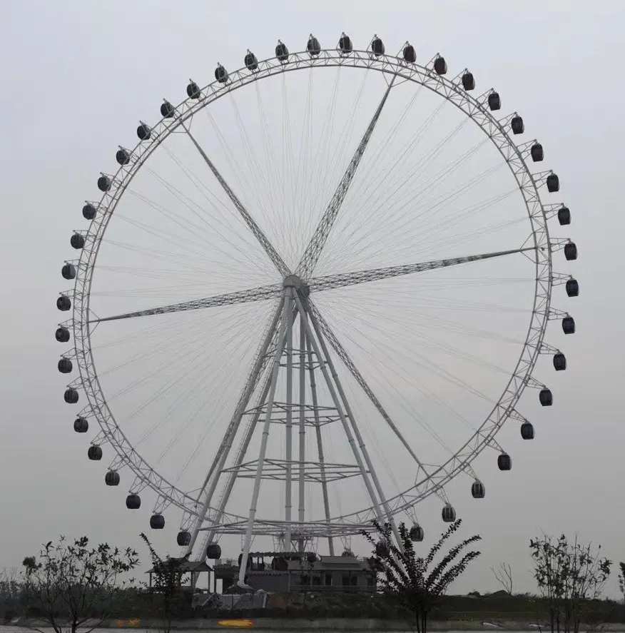 Atração da zona turística 88m roda gigante