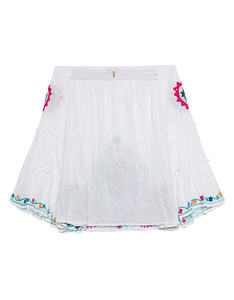 Latest High-End Bohemian Casual Top for Girls Stylish <b>Strapless</b> Blouse Vibrant Tropical Flora Floral Flare Sleeves Size 6XL - Product Image 4