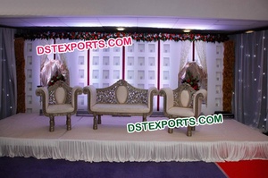 สวยแต่งงานโลหะเทียนผนังสวยเทียนผนังสำหรับขั้นตอนการแต่งงานเวทีแต่งงานเทียนผนังกลับ - Product Image 2