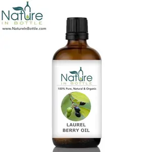 Aceite orgánico de bayas de Laurel | Aceite de fruta Laurus Nobilis | Bay Laurel Berry-aceites portadores de la mejor calidad-precio al por mayor