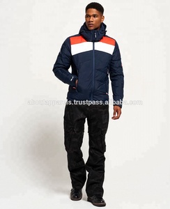 แจ็กเก็ตขนเป็ดผ้าหนาพร้อมฮู้ดของผู้ชายสำหรับฤดูหนาวปรับสีได้ตามต้องการ - Product Image 3