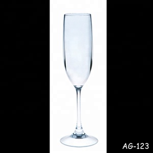 Tritan en plastique de 7oz sans BPA pour verre à champagne Flûte à vin et à cocktail de qualité supérieure - Product Image 2