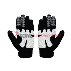 Guantes de Trabajo Mecánico, Duraderos, de Cuero, Resistentes al Calor, a los Cortes, al Deslizamiento y a los Impactos, de 10 Pulgadas, Personalizables - Product Image 2