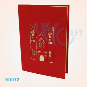 Viet-CRAFT การ์ดป๊อปอัพบริดจ์3D ลอนดอนการ์ดอวยพร3D คริสต์มาสยอดนิยม - Product Image 5