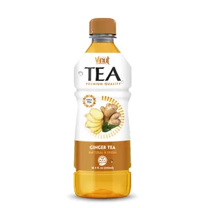 Té verde fresco Natural 16,9 floz, botella Premium, con jengibre, bebidas diarias