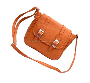 Women's Genuine Leather <b>Sling</b> <b>Bag</b> Fashionable Durable Casual Outdoor <b>Bag</b> with Magnetic Closure - Product Image 1