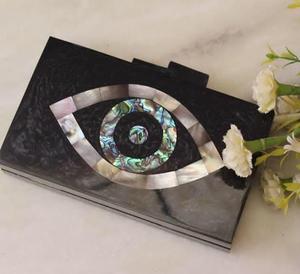 Luxury Crafts Handmade Resin Clutch <b>Bag</b> New Design Evening <b>Bag</b> for Bridal <b>Girls</b> with Shoulder Chain Price - Product Image 1