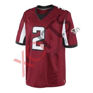 Conjunto de uniforme de fútbol americano para adultos hecho a medida de excelente calidad directo de fábrica al por mayor-transpirable con mangas cortas sublimadas - Product Image 1