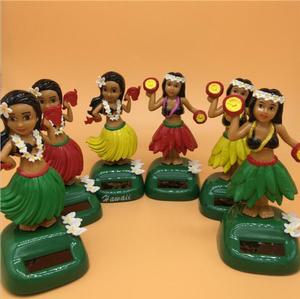 卸売ハワイダンスガールカーデコレーションソーラーフラガールズダッシュボードフィギュア - Product Image 3