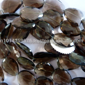 Cuarzo Ahumado Facetado de Alta Calidad, Virutas Marrones, Alambre Fusionado para Fabricación de Joyería, Suministro y Venta al por Mayor - Product Image 3