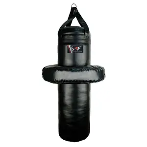 Sacos de boxe desenchidos personalizados, saco pesado de areia para treinamento pesado, acessórios de equipamento
