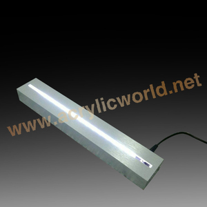 Venta de fábrica negro led borde iluminado con luz base de acrílico/led/señal de base - Product Image 2