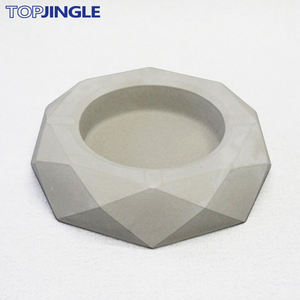 จานสบู่พร้อมถาดรองน้ำหยดดีไซน์เป็นรูปกรวดทรงกลม - Product Image 5