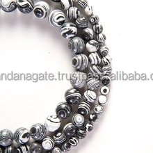 <b>Stone</b> <b>Beads</b> Zebara Agate <b>Beads</b> Strand <b>Stone</b> Jewelry Loose Smooth Gemstone Healing Crystal Necklace <b>Beads</b> Crystal Wholesaler - Product Image 2