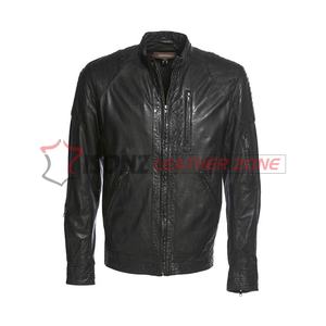 Chaqueta de invierno 2023 para hombre, piel de vaca auténtica, transpirable con cierre de cremallera, de moda, de talla grande, cómoda y elegante - Product Image 2
