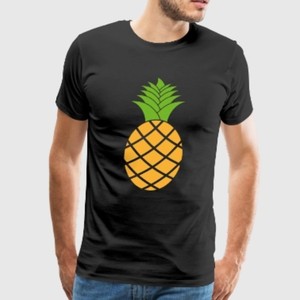 T-shirt en coton pour homme col rond imprimé col rond sur polyester/coton teint en tricot - Product Image 6