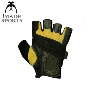Guantes de medio dedo para levantamiento de pesas, guantes de gimnasio - Product Image 1