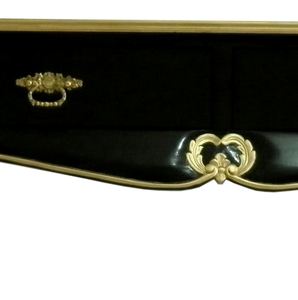 โต๊ะคอนโซลฝรั่งเศสทำด้วยมือเฟอร์นิเจอร์บ้านไม้มะฮอกกานีสำหรับห้องนั่งเล่นที่ได้รับแรงบันดาลใจจากการออกแบบของอินโดนีเซีย - Product Image 4