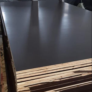 Moderne E0 Standard 18mm D'épaisseur Film Vietnamien Face Contreplaqué Peuplier Panneaux Décoratifs Noir Brun Mélamine Design Élégant - Product Image 1