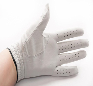 2025 Men's Premium Leather Golf Gloves Durable All-Weather Non-Slip <b>Grip</b> Left and Right <b>Hand</b> - Product Image 6