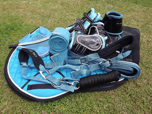 Almohadilla para SILLÍN de caballo, tela de algodón, almohadilla para SILLÍN de caballo con cepillado, campana para saltar, bota, velo para moscas, vendas de cuerda de plomo y Halter - Product Image 4