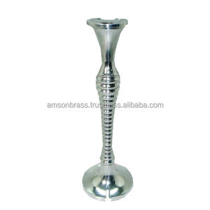 Church Floor Aluminium <b>Candle</b> Stand Wholesale <b>Pillar</b> Wedding Taper <b>Candle</b> Holder Centerpieces Candlestick Candelabra - Product Image 4