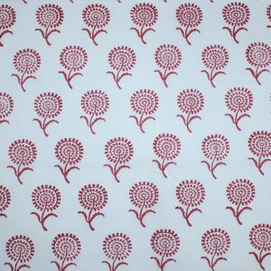 Tissu en coton tissé à la main, Voile en coton, bloc à main imprimé, sanganer jairui pour rideaux - Product Image 2