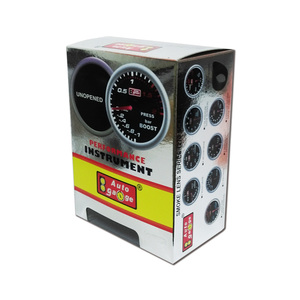 Medidor de RPM analógico con pantalla LED blanca de lente ahumada de 52mm - Product Image 5