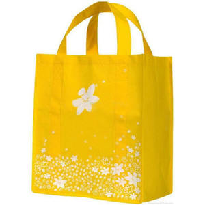 Nice PP Non Woven Shopping <b>Bag</b> with U <b>Piping</b> Construction Dot Pattern Folding Style Customized Color & Size Made in Vietnam - Product Image 5